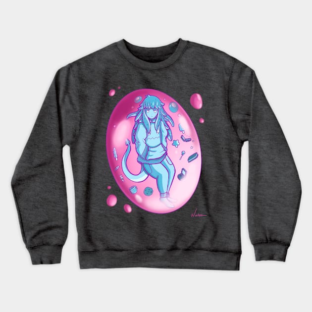 Squid Princess Crewneck Sweatshirt by itWinter